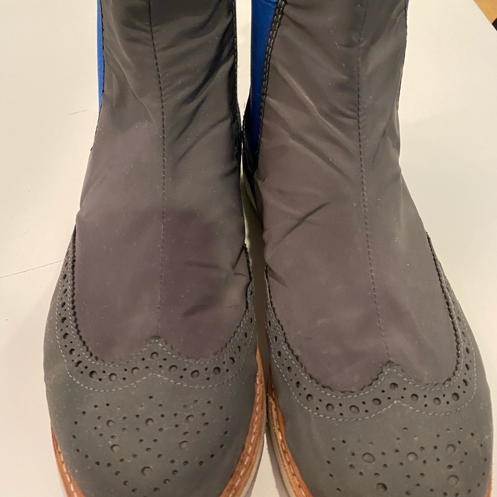Unique nylon boots